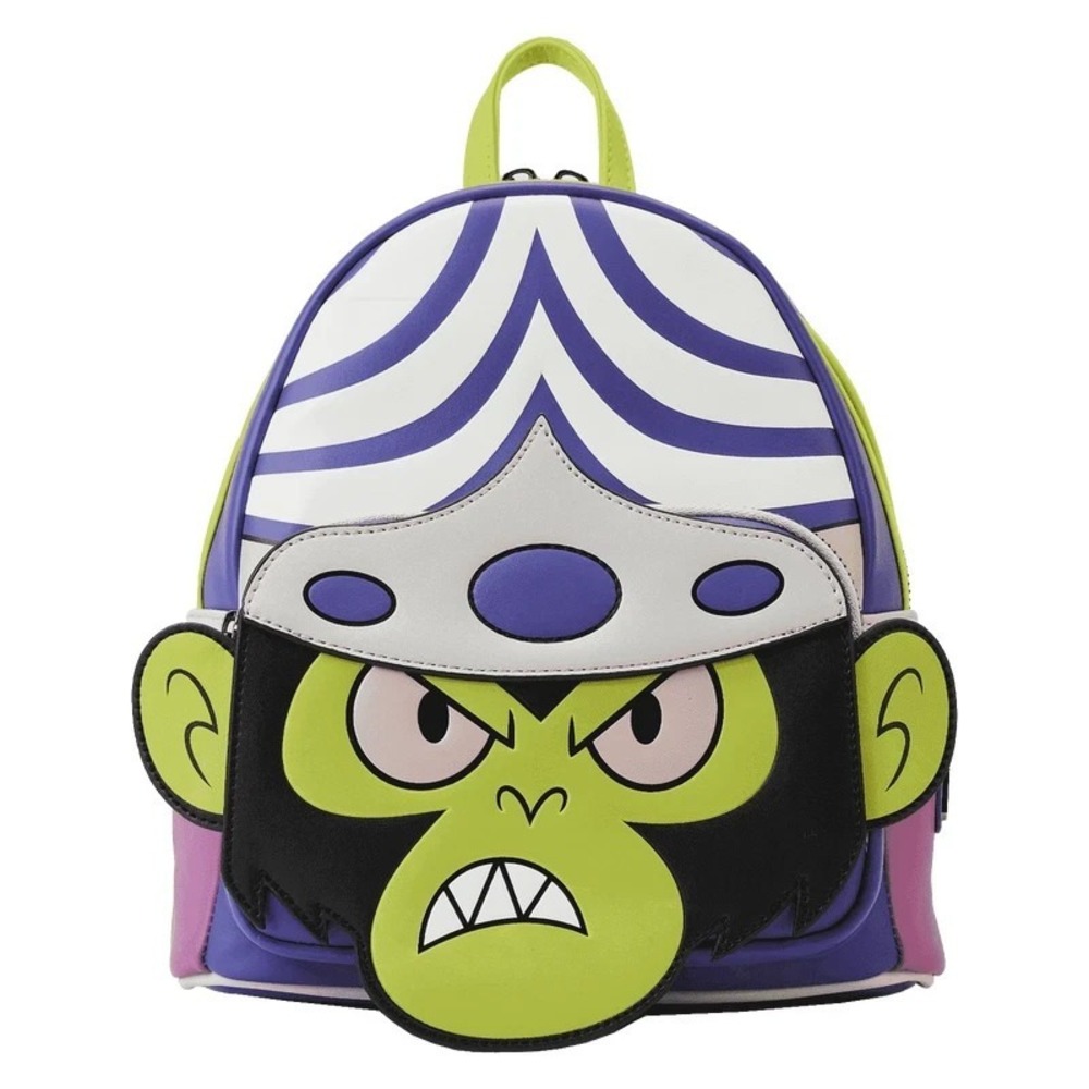 Loungefly Cartoon Network Powerpuff Girls Mojo Jojo Glow Cosplay Mini Backpack